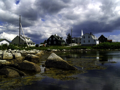 Village of Prospect landscape in Halifax, Nova Scotia photo