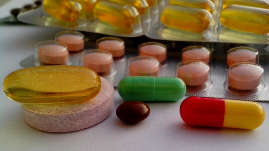 Antibiotic desk drugs photo