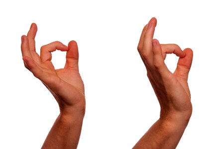 Okay gesture sign language photo