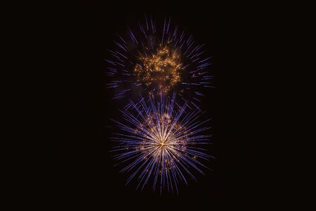 Explosion festival fireworks