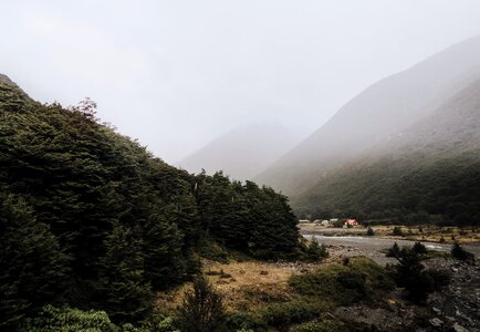Misty Mountain Valley Free Photo