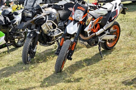 Grassland motocross motorcycle