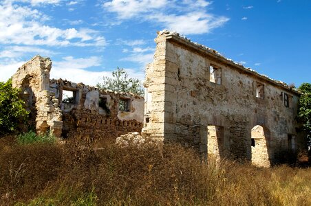 Architectural Style destroyed house photo