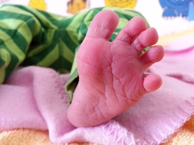 Ten sole of the foot reborn photo