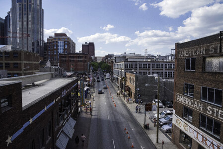 Streets and City of Nashville photo