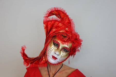 Mask decoration headdress photo