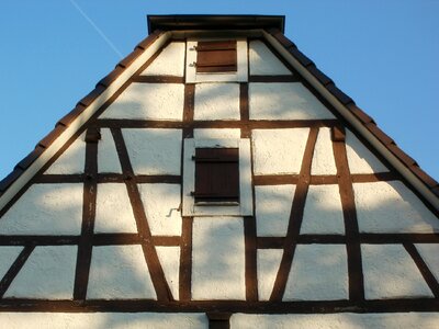 Timber framing schwetzingen building photo