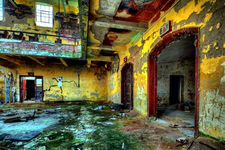 Ruinous ruin deserted