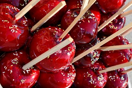Apple candy red