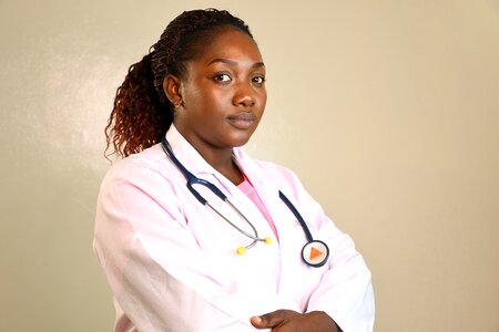 People woman doctor