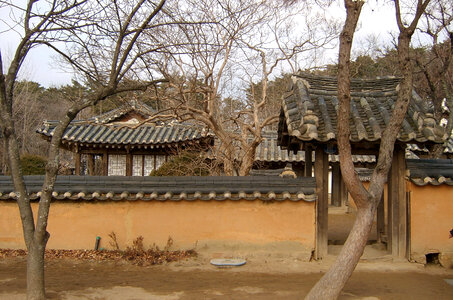 Birth house of Heo Nanseolheon, Korean Poet in Gangneung, South Korea photo