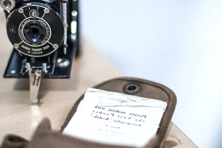 Analog antique camera