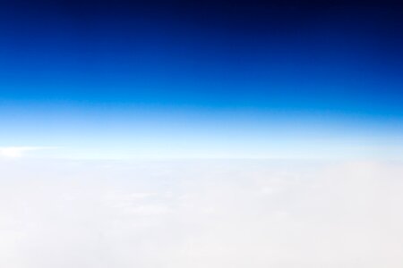 Atmosphere background blue photo