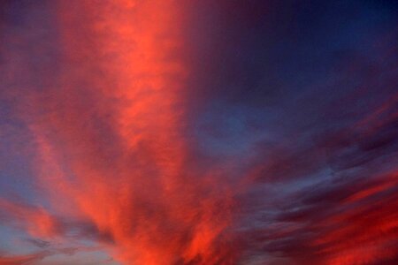 Sunset dusk clouds