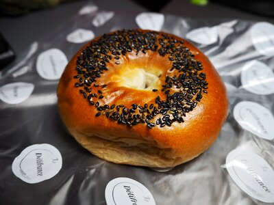 Bread ampang freshly baked