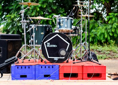 Drums sound instruments