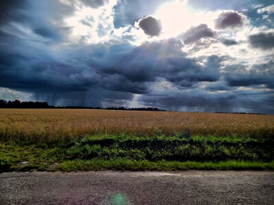 Sky storm clouds summer