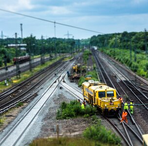 The train business economy photo