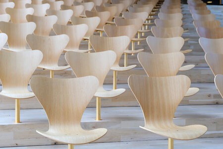 Wood Chairs Pattern photo