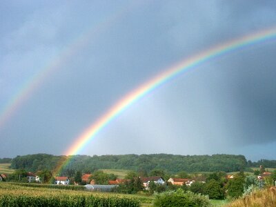 Rainbow nature sky
