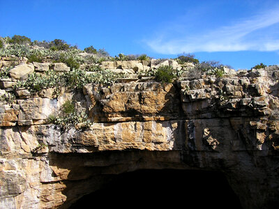 Entrance to Carlsbad Caverns National Park, New Mexico photo