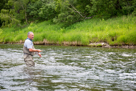 Fishing the Andreafsky River-1 photo