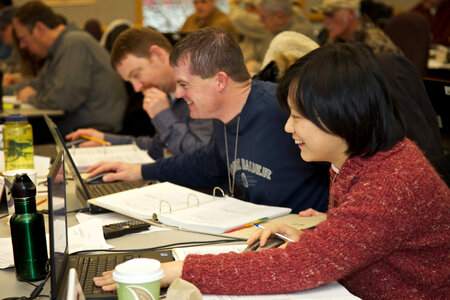  Applied Landscape-Scale Conservation Biology class at NCTC-2