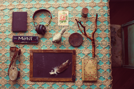 Blackboard old historic