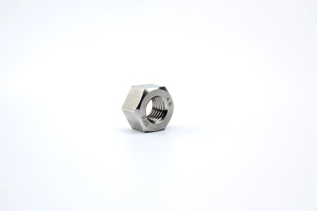 Screw nut metal screws photo