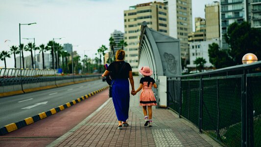 Mother & Daughter Walk photo