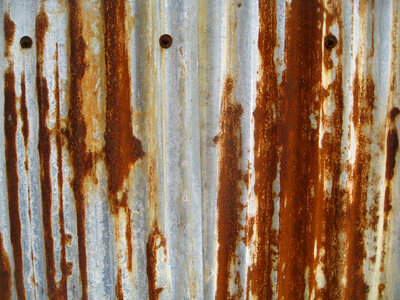 Rusted Metal Sheet