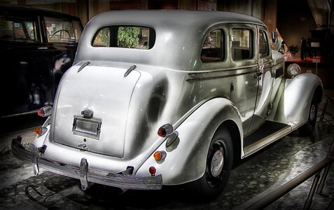 Classic antique oldster