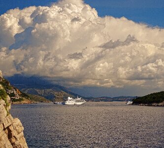Croatia sea adriatic sea photo