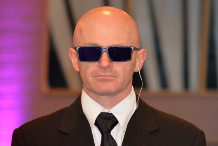 Porter bald man