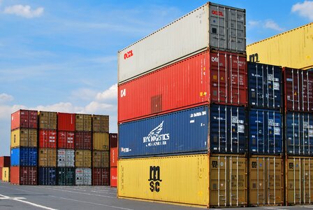 Cargo freight shipping photo