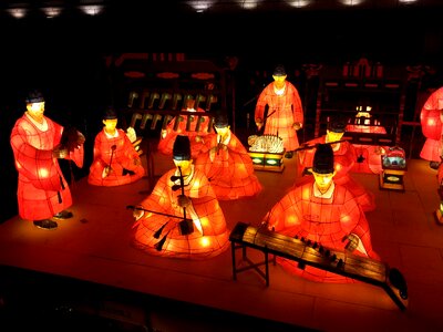 Lantern doll lantern festival