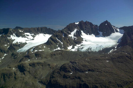 Mountain glaciers photo