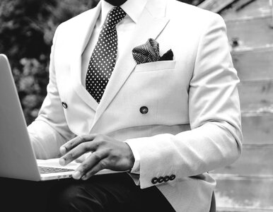 Man White Suit photo