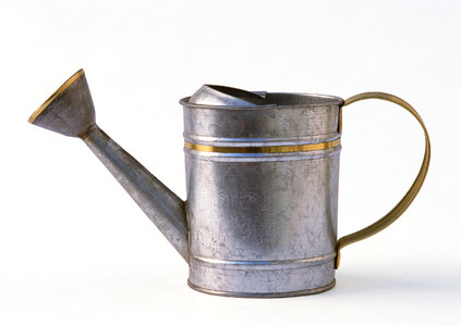 lateral view of watering can photo