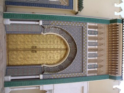 Architecture decoration mosque