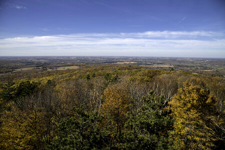 View from the top of the Watchtower at Rib Mountain State Park photo