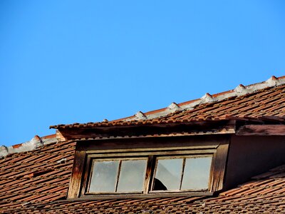 Architecture roof tile photo