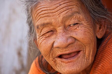Woman old elderly photo