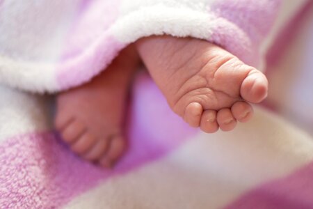 Newbie feet infant