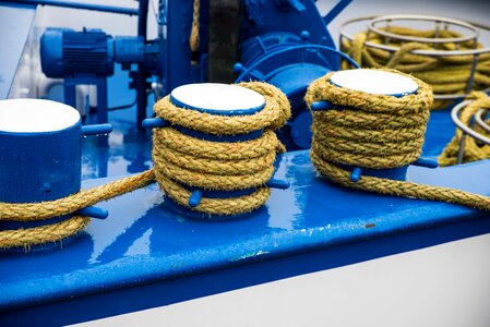 Ship cables ropes