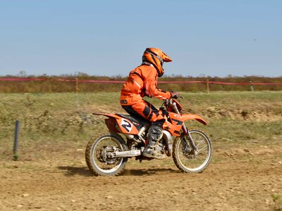 Child minibike motocross photo