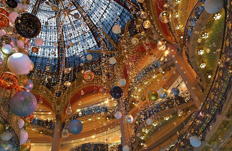 Bubbles christmas decoration the interior of the