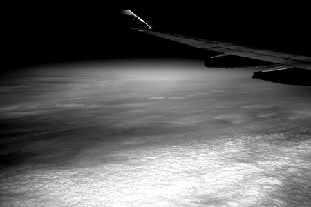 Clouds dark travel