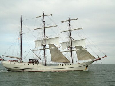 Boat mast navy photo
