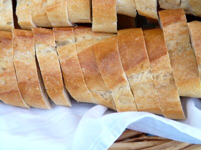 Cold cuts fresh bread slices